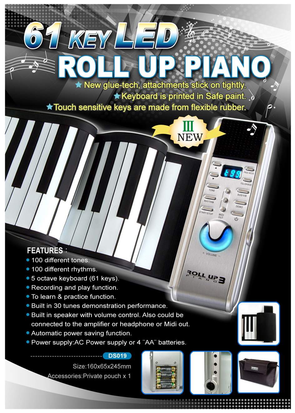 Roll up Piano (MG019)